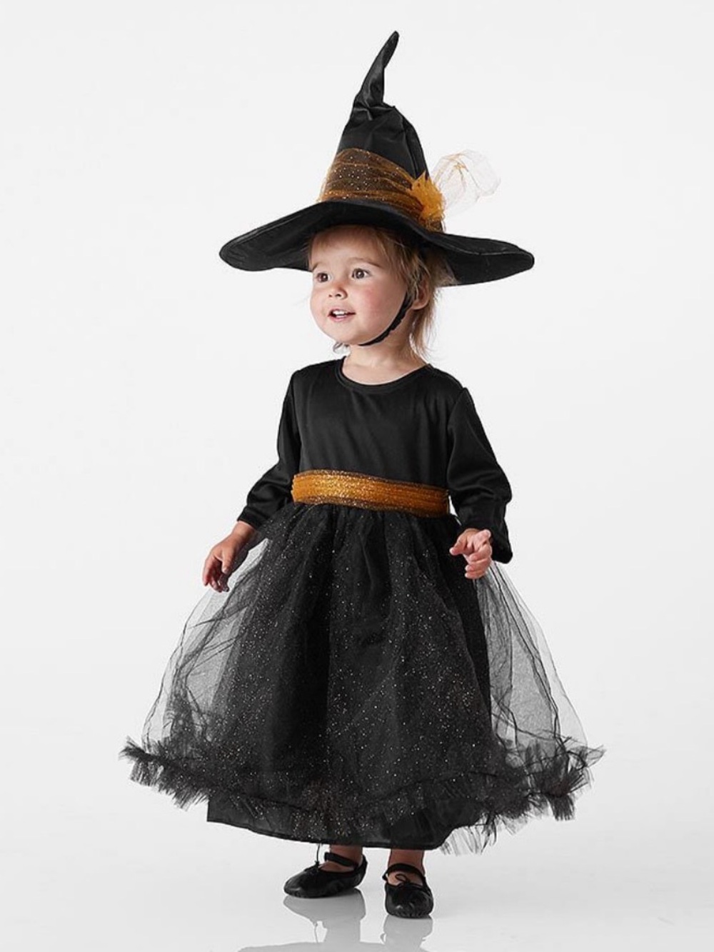 Pottery Barn Kids Baby Witch Tutu Halloween Costume